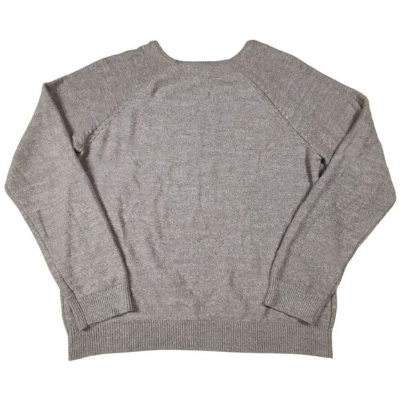 L.L. Bean Organic Cotton Sweater Mens Large Crewneck Knit Classic - Picture 2 of 5